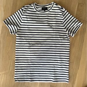 Great condition APC striped nautical tshirt